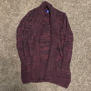 Apt. 9 Burgundy Knit Sweater